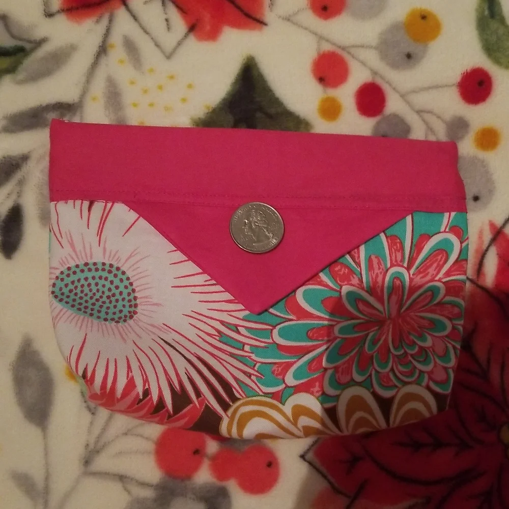 Handmade makeup bag